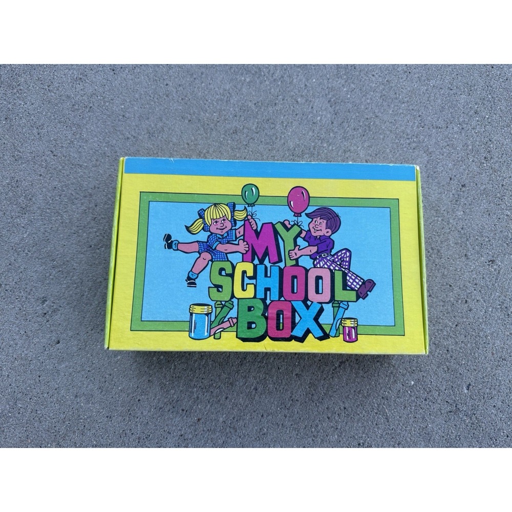 SCHOOL Pencil Box VINTAGE Lebanon Brand VINTAGE Unused VERY GOOD